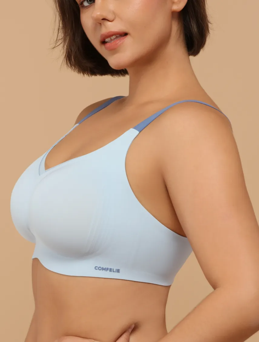 Zero Gravity Sculpt Plunge Mesh Bra sold by Comfelie product image thumbnail 3