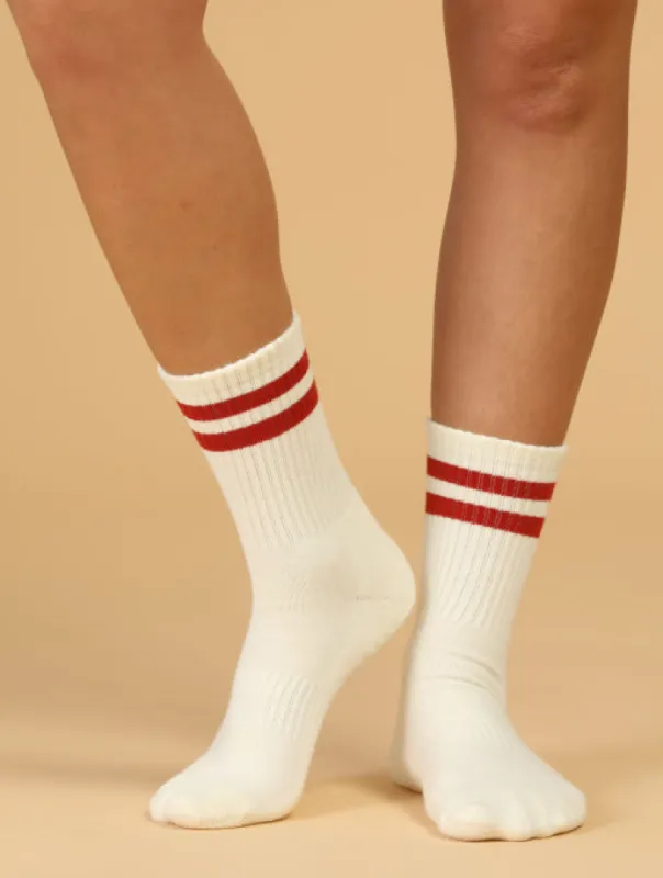 Double Stripe Trendy Socks sold by Comfelie