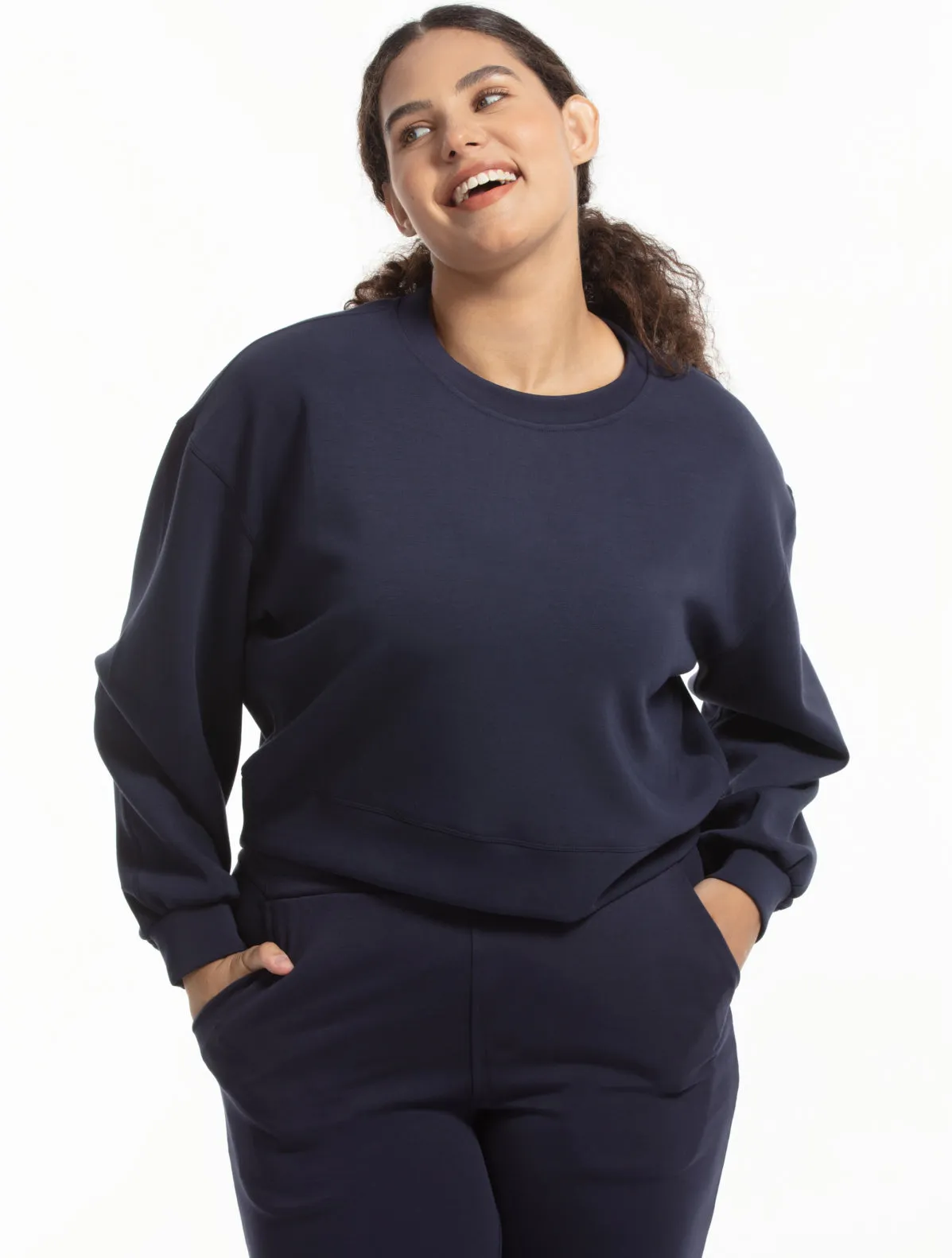 Comfelie Women's Long-Sleeve Crewneck Sweatshirt sold by Comfelie