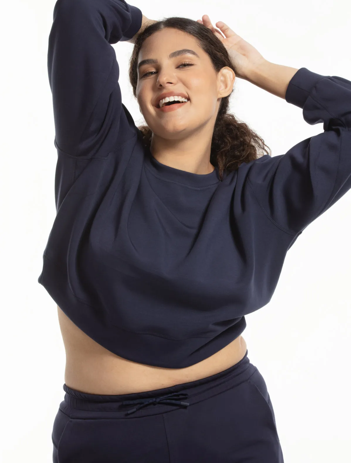 Comfelie Women's Long-Sleeve Crewneck Sweatshirt sold by Comfelie product image thumbnail 2