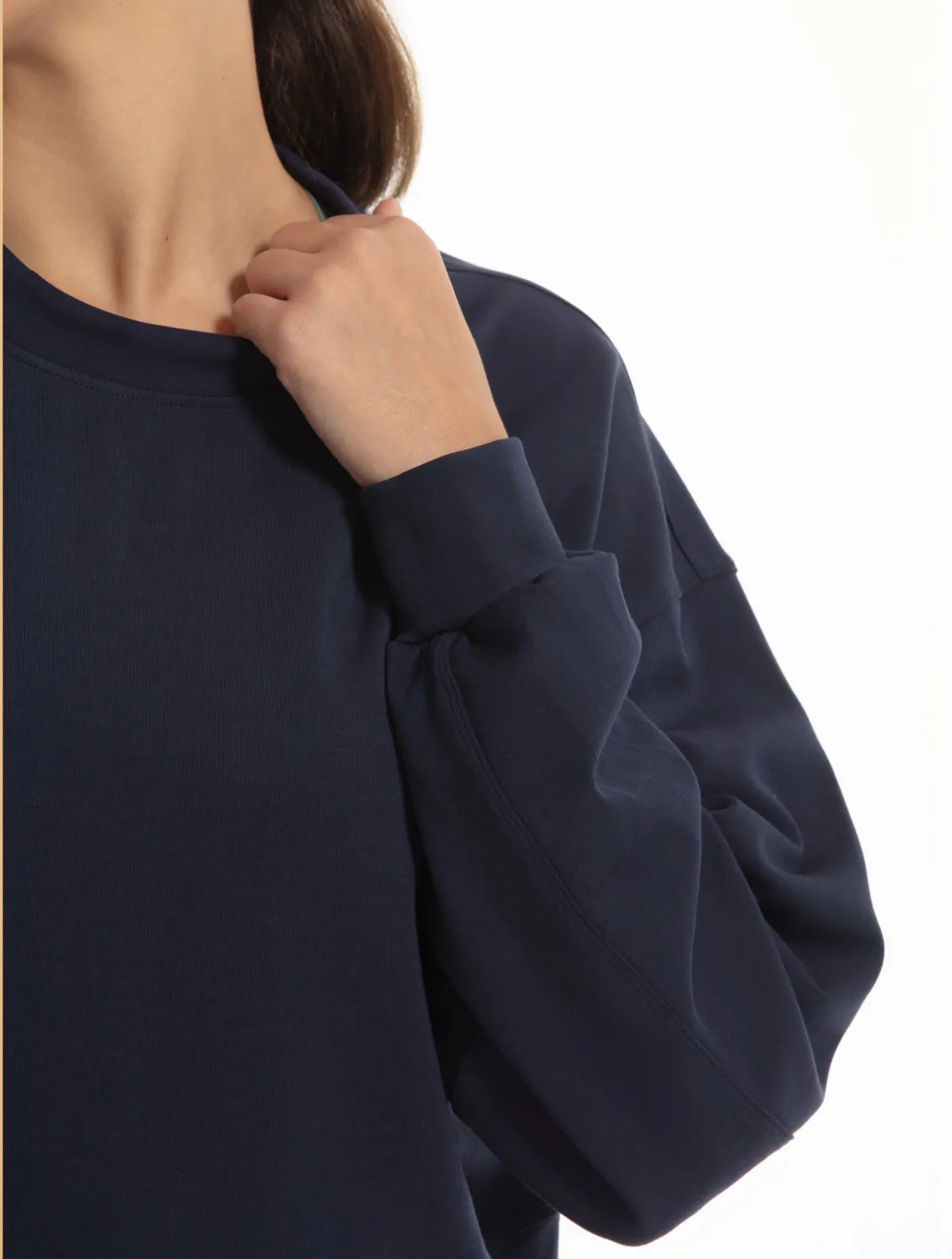 Comfelie Women's Long-Sleeve Crewneck Sweatshirt sold by Comfelie product image thumbnail 4