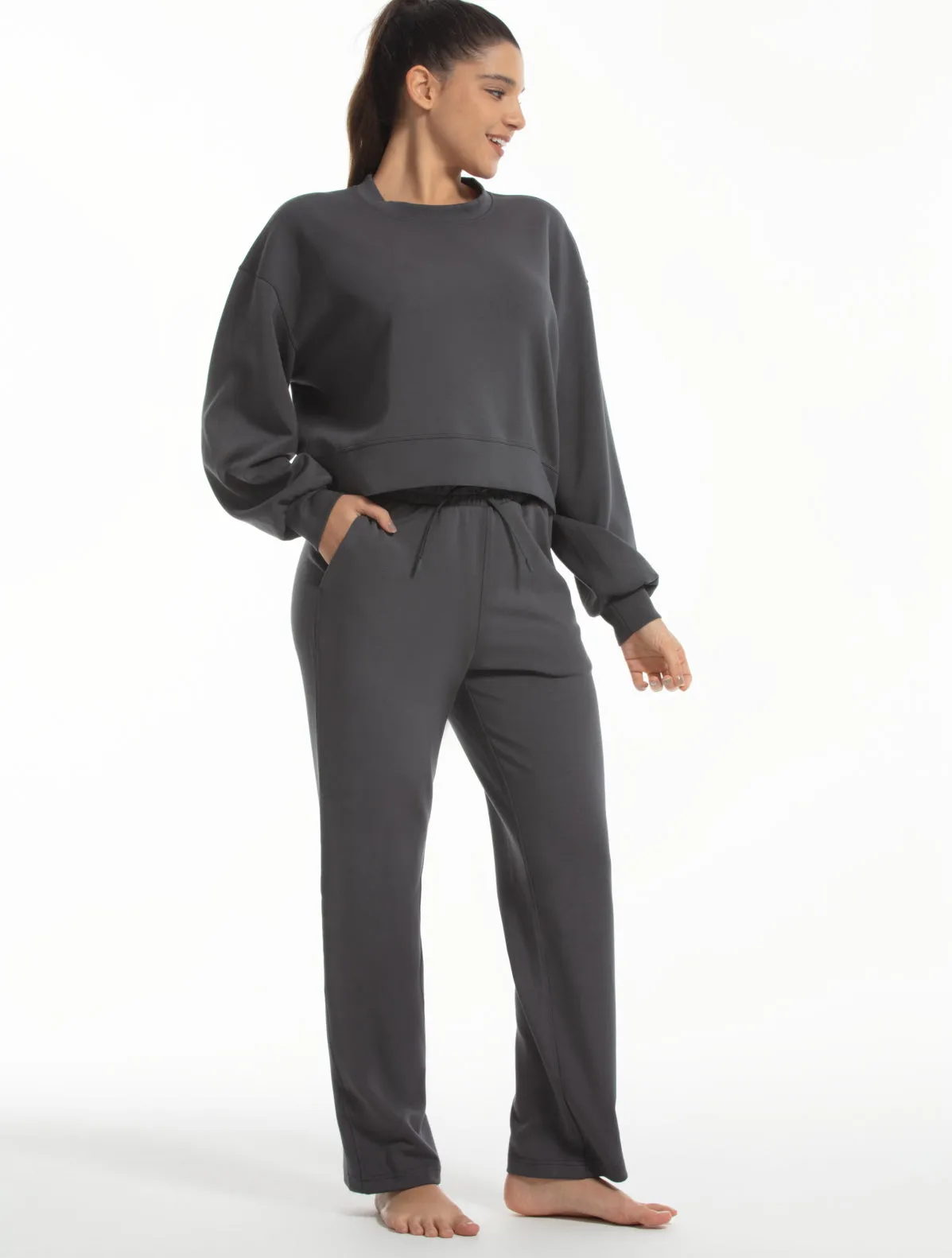 Leisure Long Sleeve Warm Set sold by Comfelie product image thumbnail 3