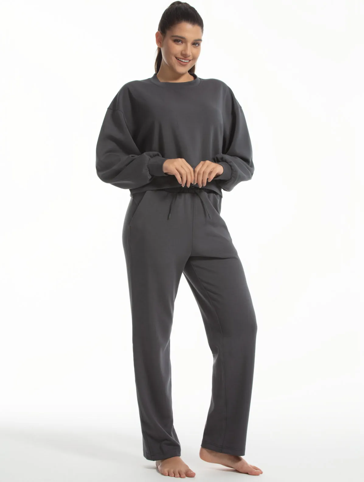 Leisure Long Sleeve Warm Set sold by Comfelie