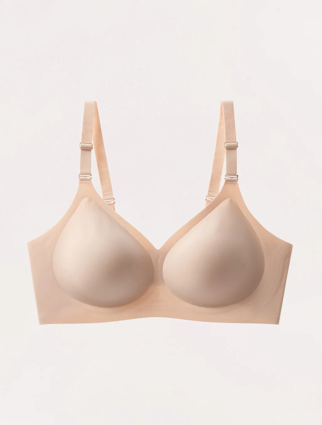 Seamless Soft V-Neck Wireless Bra sold by Comfelie product image thumbnail 4