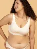 Airlite Breathable Seamless Bra with Scallop Edges(3 Pack) sold by Comfelie