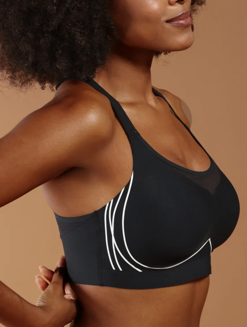 Aero Poise Comfort Racerback Sports Bra sold by Comfelie product image thumbnail 4