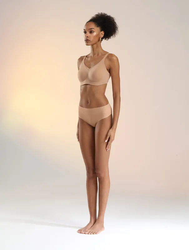 Zero Gravity Plunge Sculpt Mesh Bra sold by Comfelie
