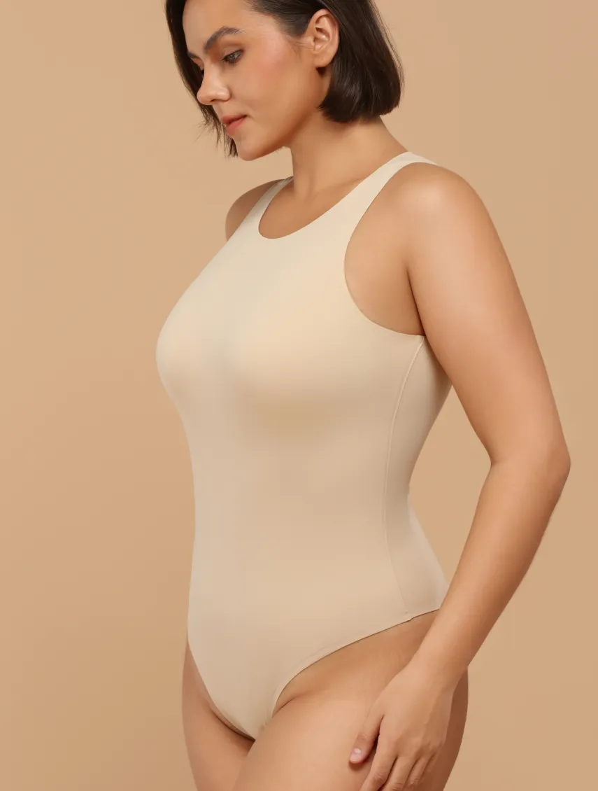 Classic Neck Round Bodysuit sold by Comfelie product image thumbnail 2