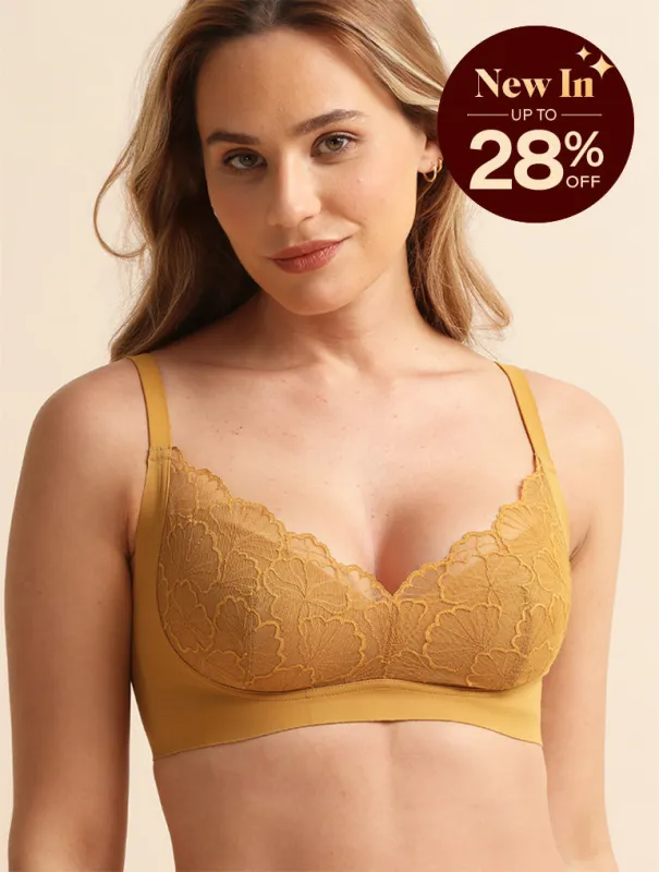 Comfelie Adaptiv-X™ Seamless Sleep Lace Bra sold by Comfelie