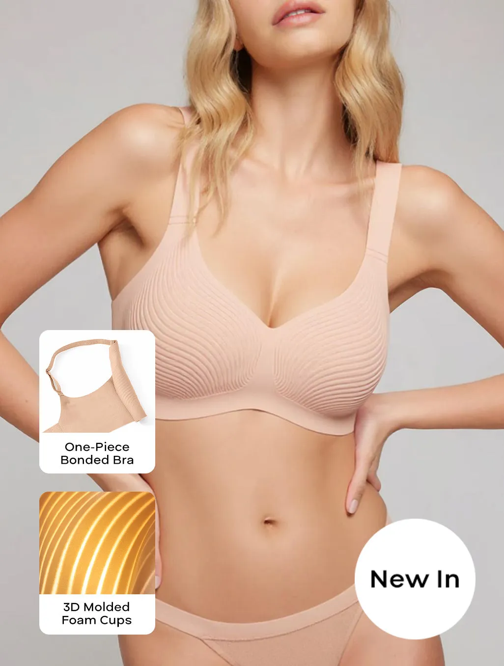 Comfelie Comfortable Seamless Minimizer Bra sold by Comfelie product image thumbnail 2