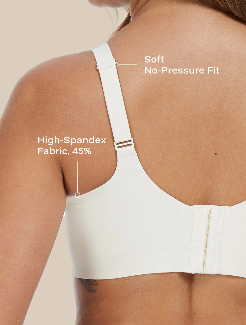 Comfelie Comfortable Seamless Minimizer Bra sold by Comfelie product image thumbnail 5