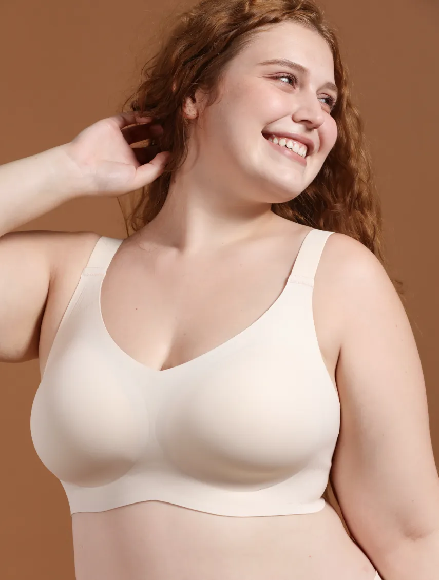 Comfelie Seamless 3D Perforated Deep Cups Comfortable Bra sold by Comfelie product image thumbnail 3