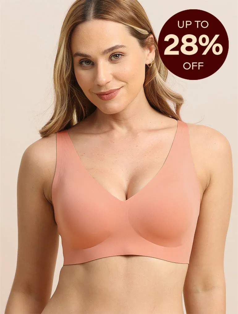 Comfelie Victory-V Wireless Deep Plunge Bra sold by Comfelie