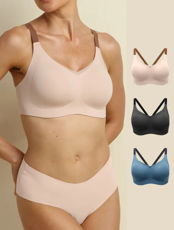 Comfelie ComfyLift Tech Seamless Jelly Bra (3 Pack) sold by Comfelie