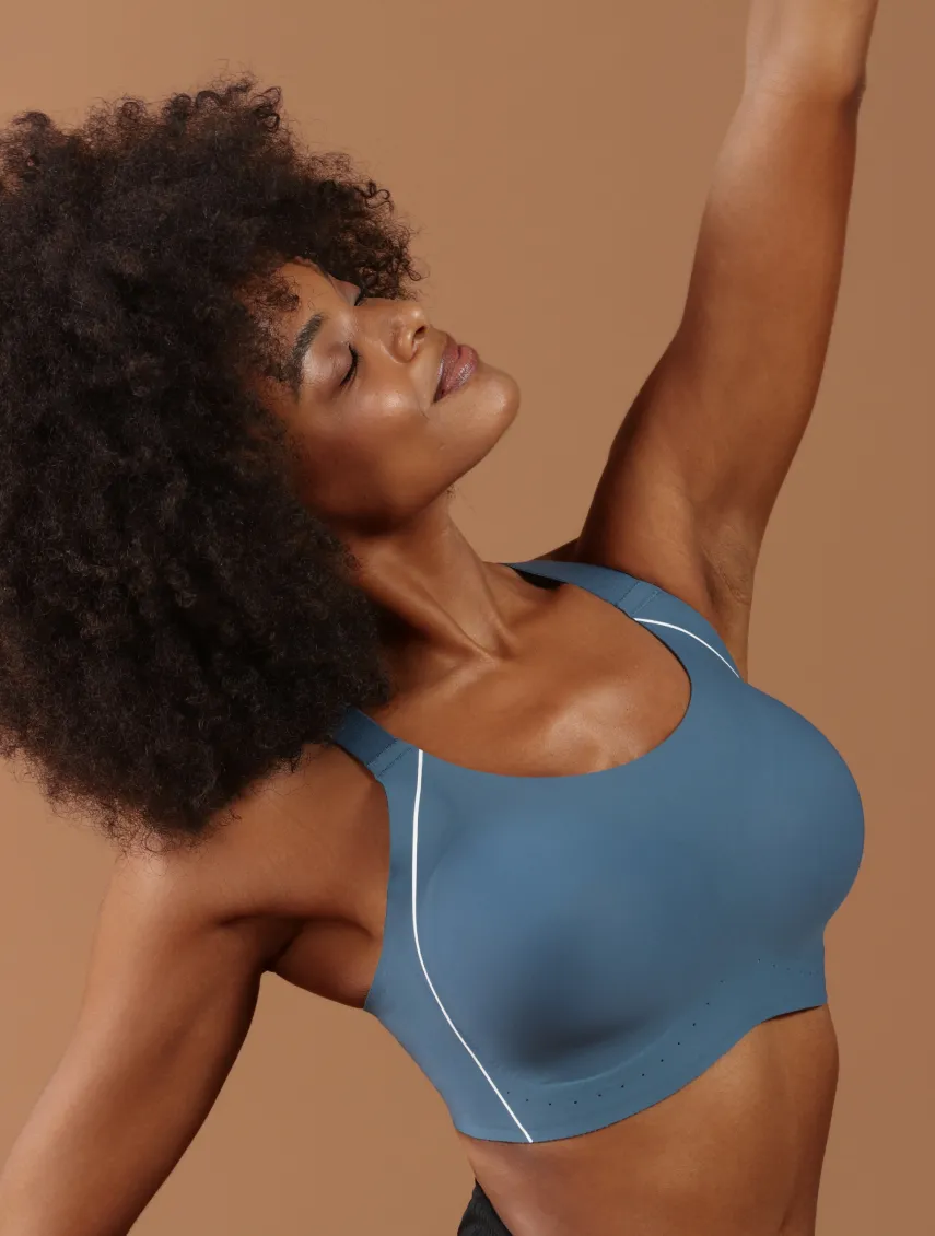 Aero Poise Crossback Light Support Sports Bra sold by Comfelie product image thumbnail 4