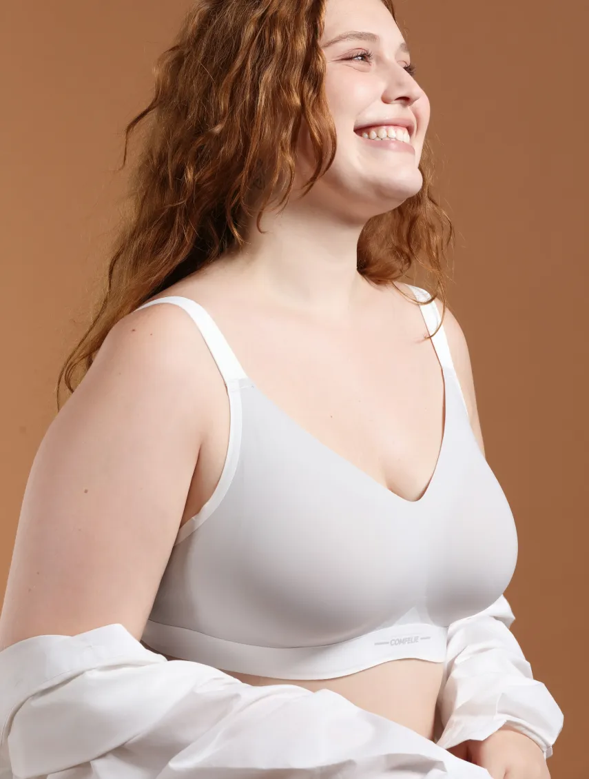 Airlite Color Block V-Neck Everyday Bra sold by Comfelie product image thumbnail 4