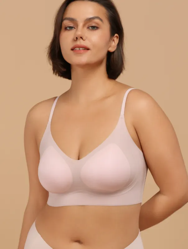 Airlite Spaghetti Strap seamless Breathable Bra sold by Comfelie