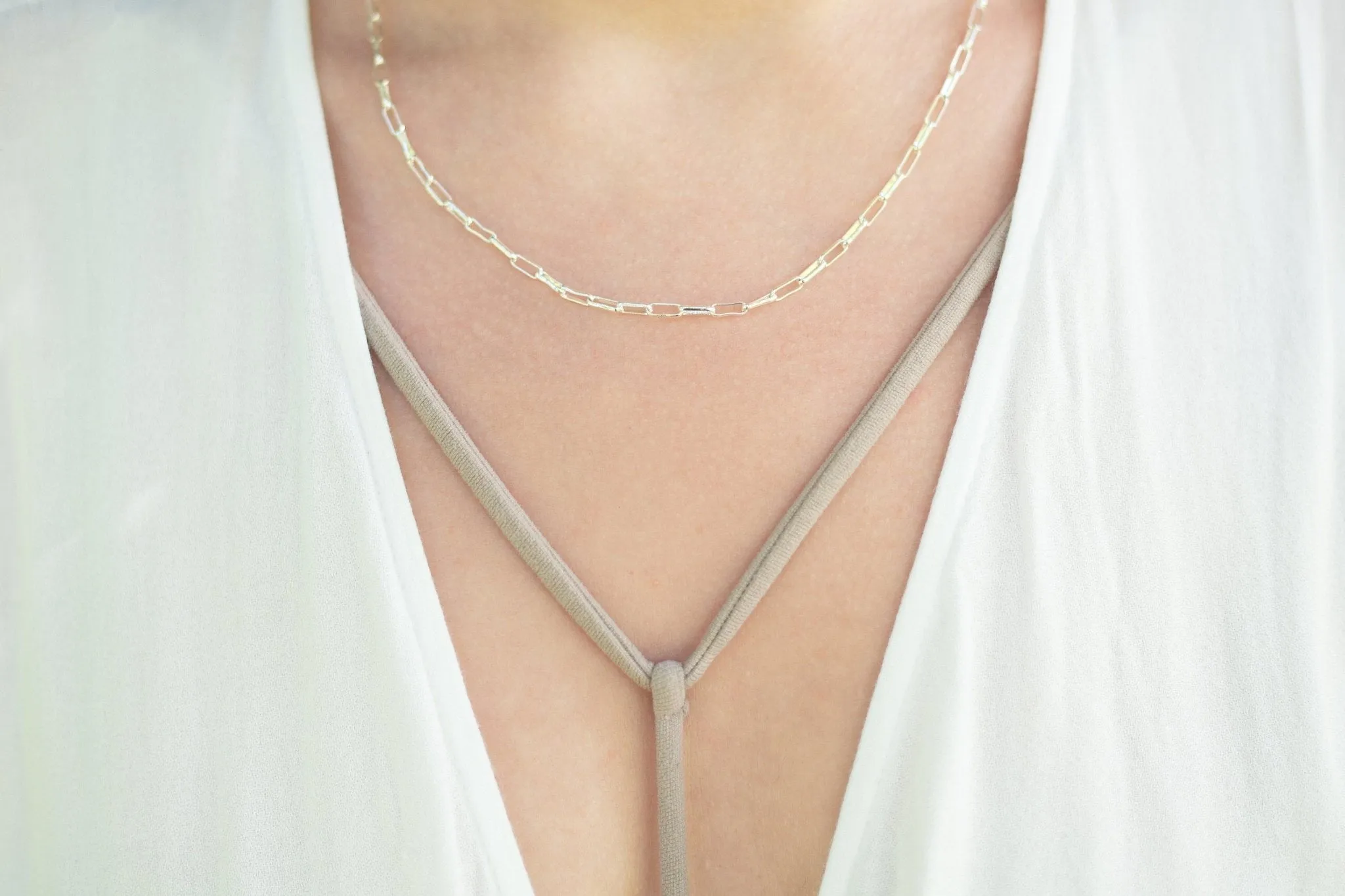 Themis Link Chain - Silver sold by Gather Brooklyn product image thumbnail 3