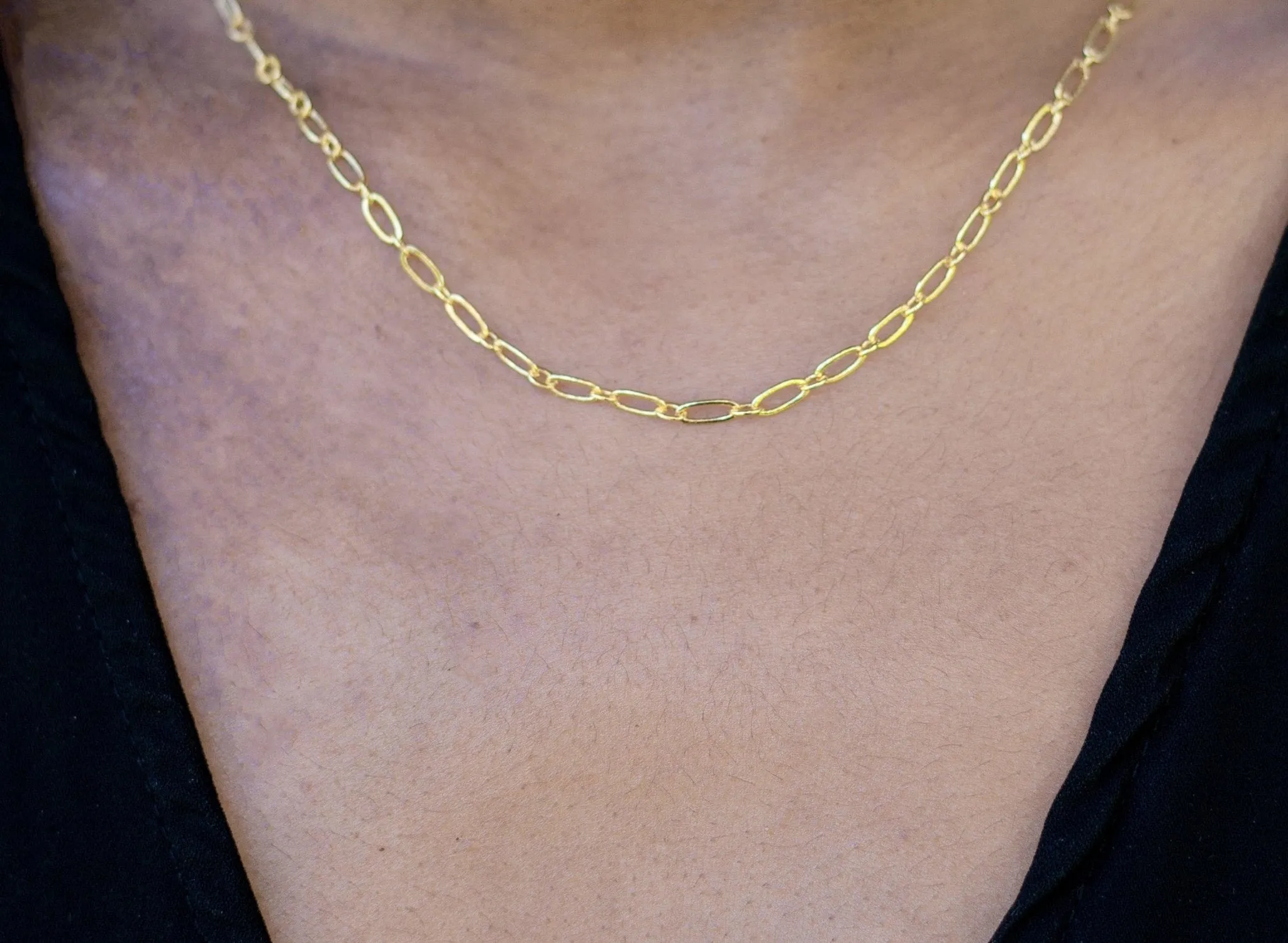 Aster Chain Necklace - Gold sold by Gather Brooklyn product image thumbnail 2