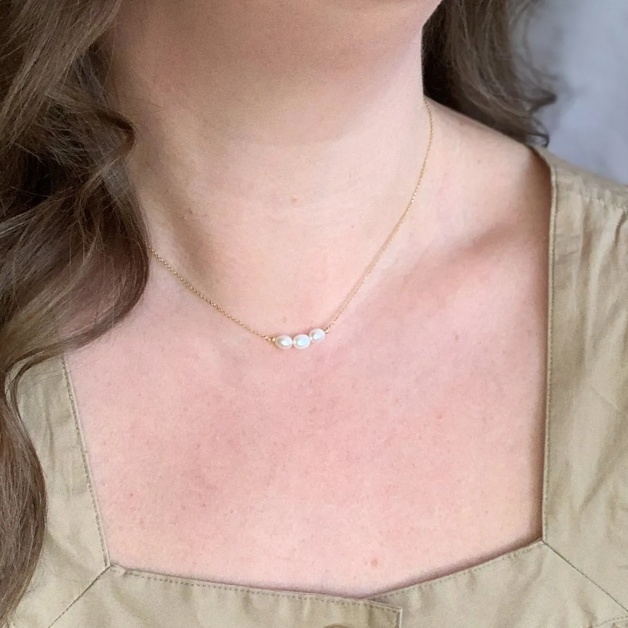 Venus Necklace - Gold sold by Gather Brooklyn product image thumbnail 3