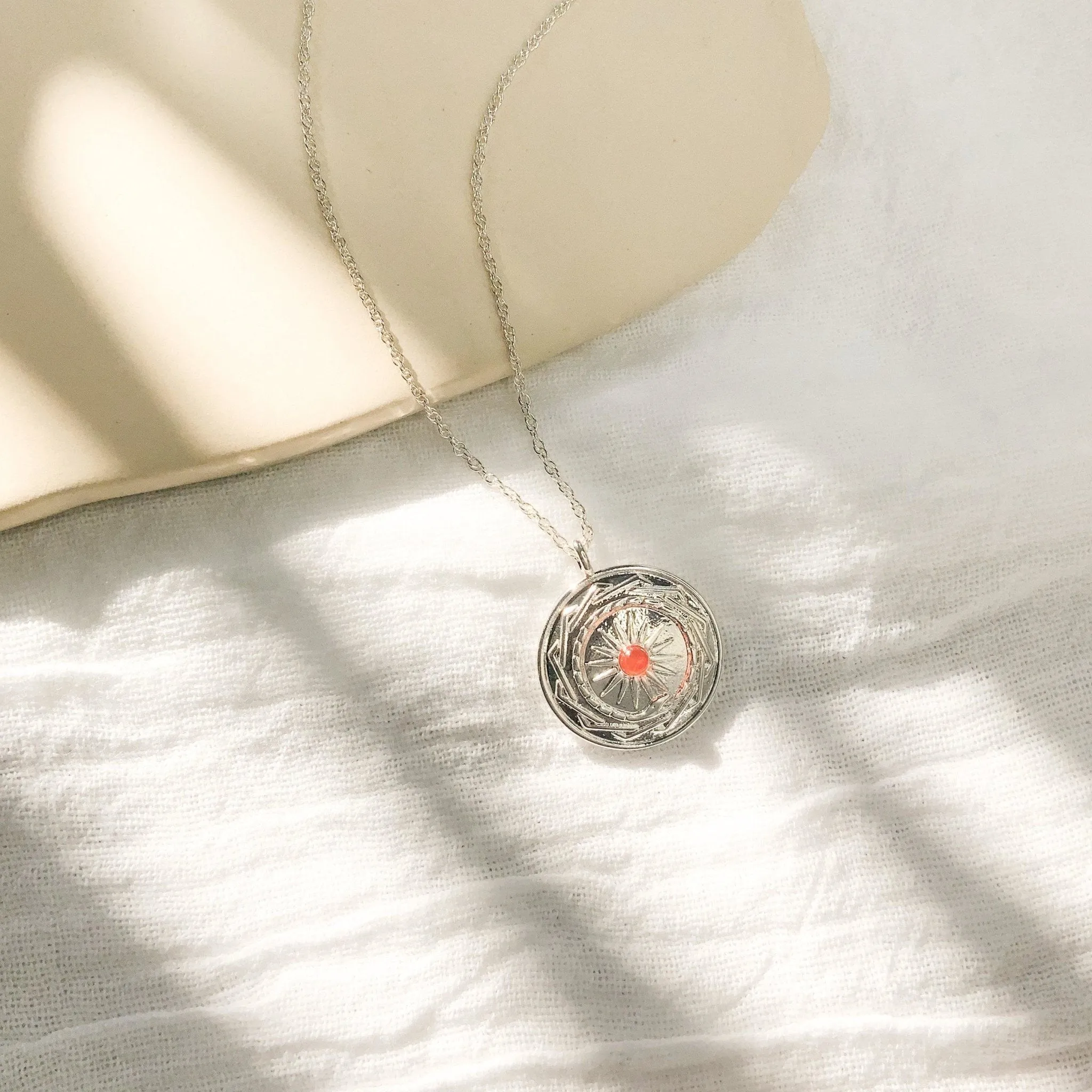 Resilience Pendant - Silver sold by Gather Brooklyn product image thumbnail 2