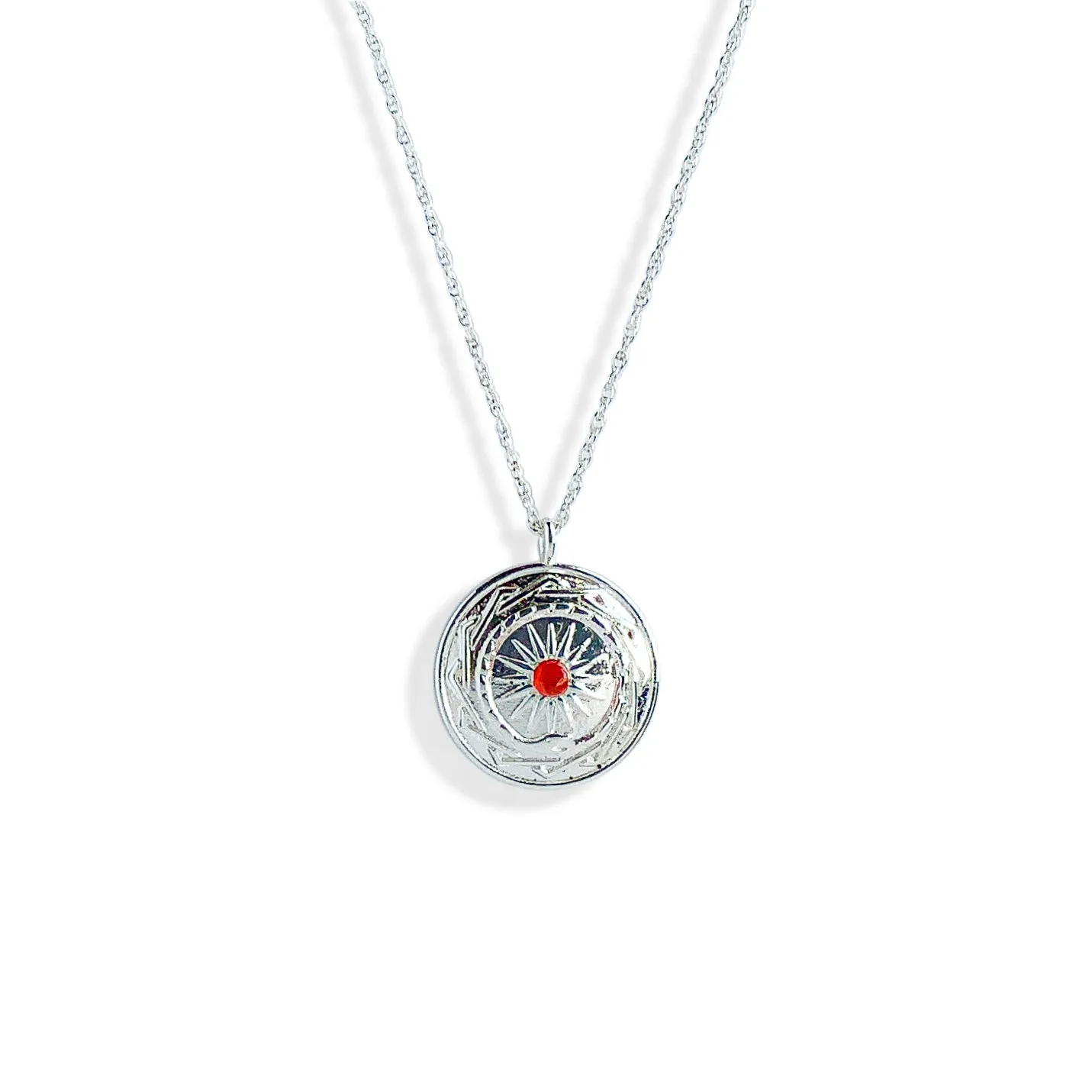 Resilience Pendant - Silver sold by Gather Brooklyn