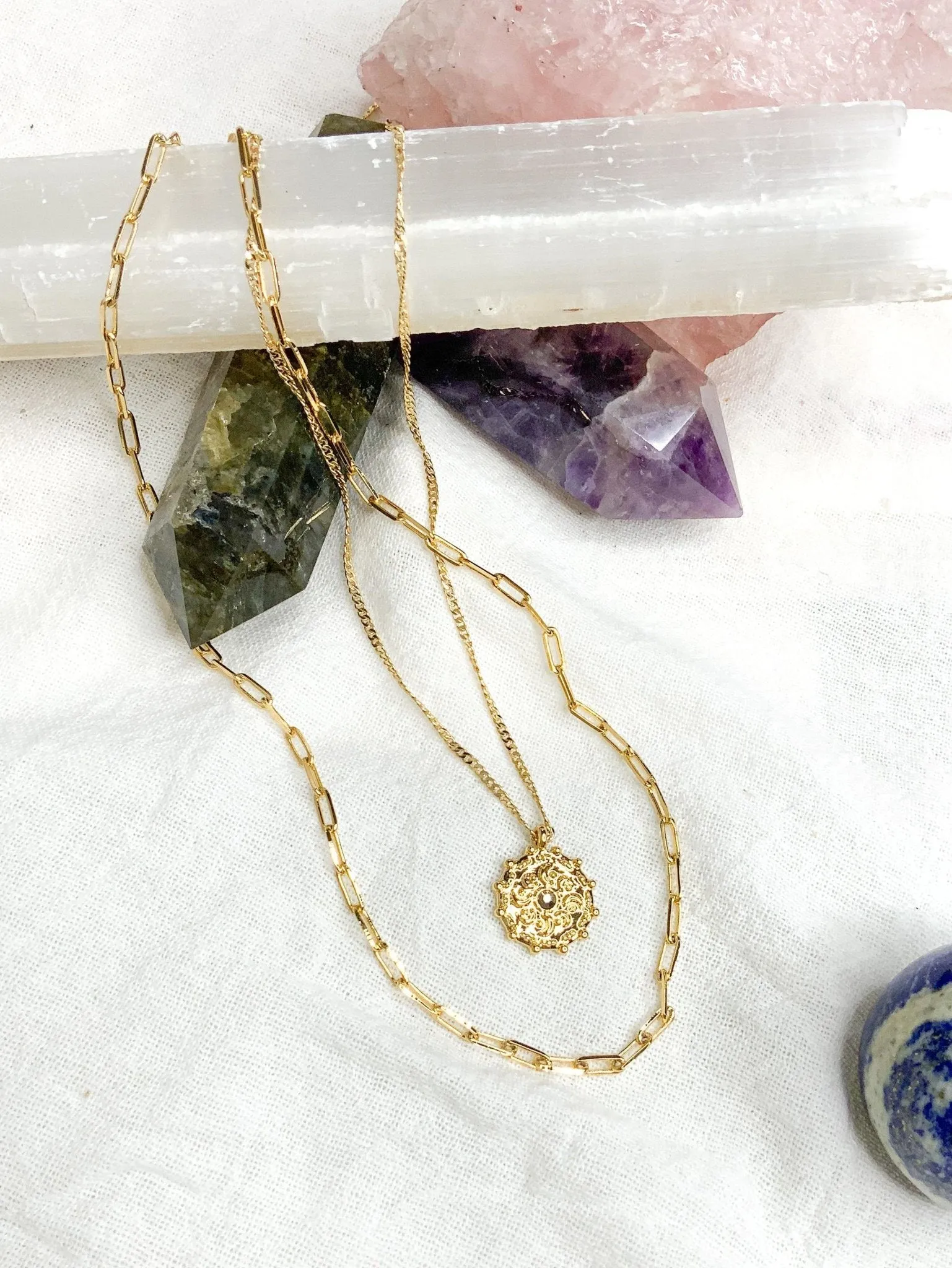 Celestial Necklace Duo sold by Gather Brooklyn product image thumbnail 3
