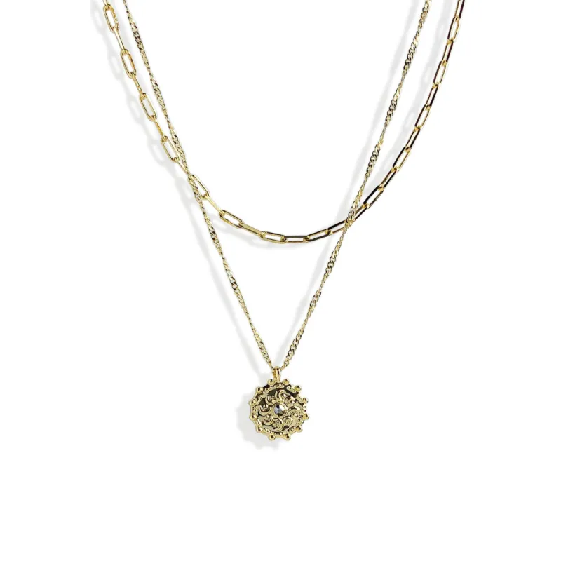 Celestial Necklace Duo sold by Gather Brooklyn