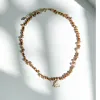 Forager Charm & Pearl Necklace sold by Gather Brooklyn