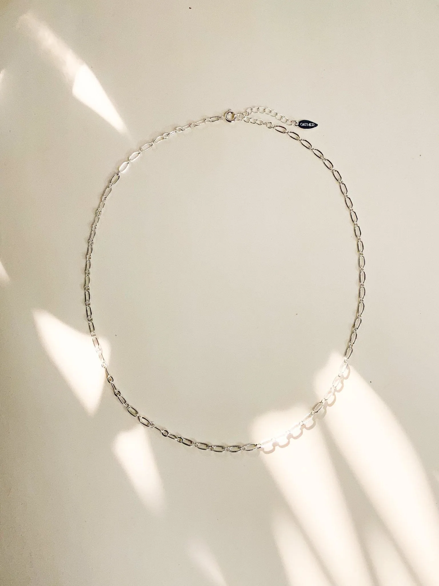 Aster Chain - Silver sold by Gather Brooklyn product image thumbnail 3