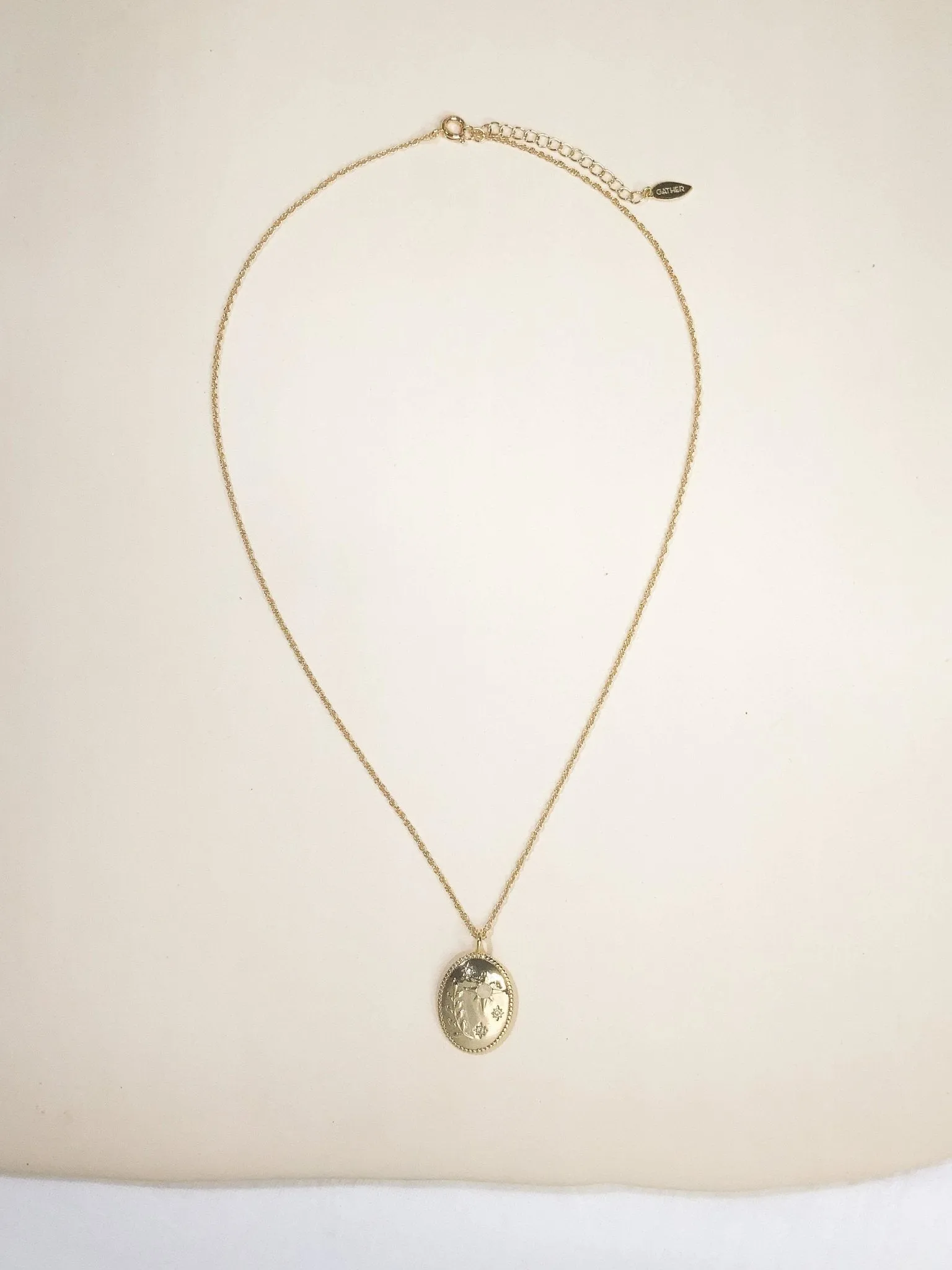 Daphne Pendant Necklace - Gold sold by Gather Brooklyn product image thumbnail 2