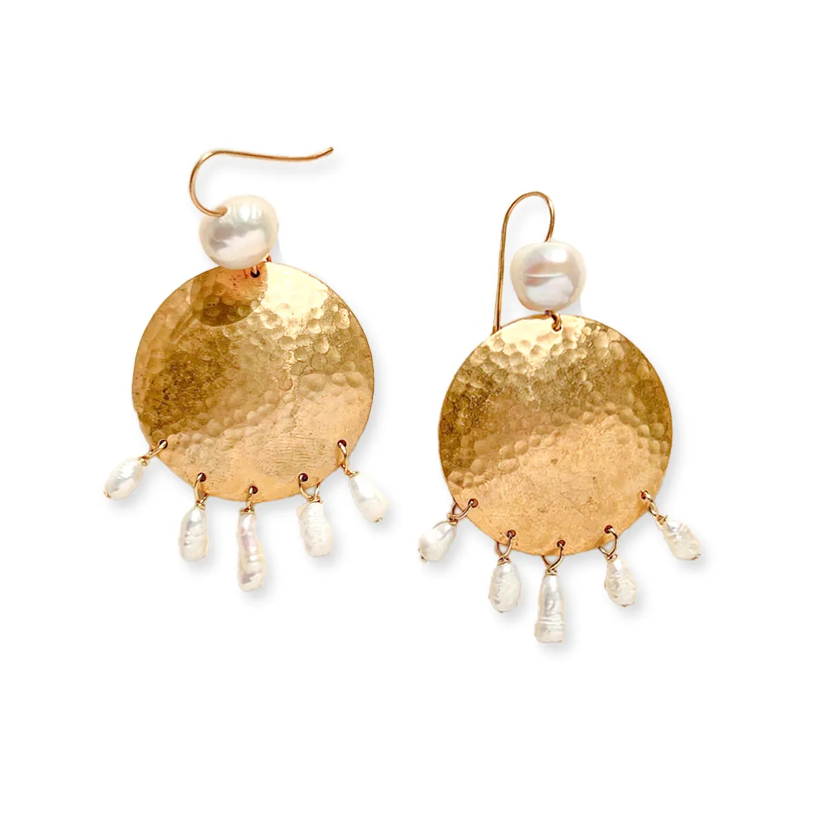 Hectae Pearl Statement Earring sold by Gather Brooklyn product image thumbnail 2