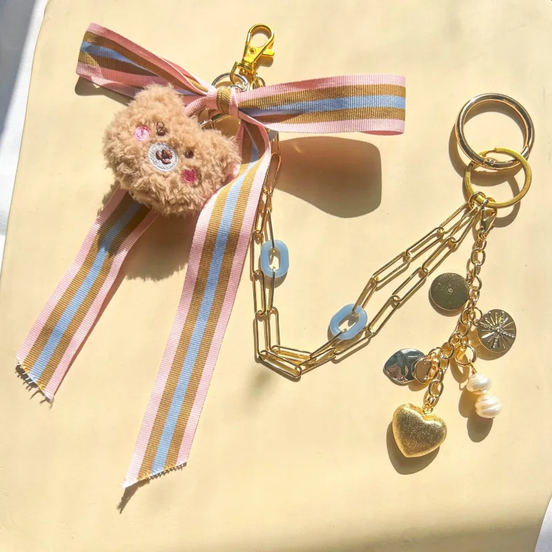 Bag Charms - Charmed Bear Set sold by Gather Brooklyn