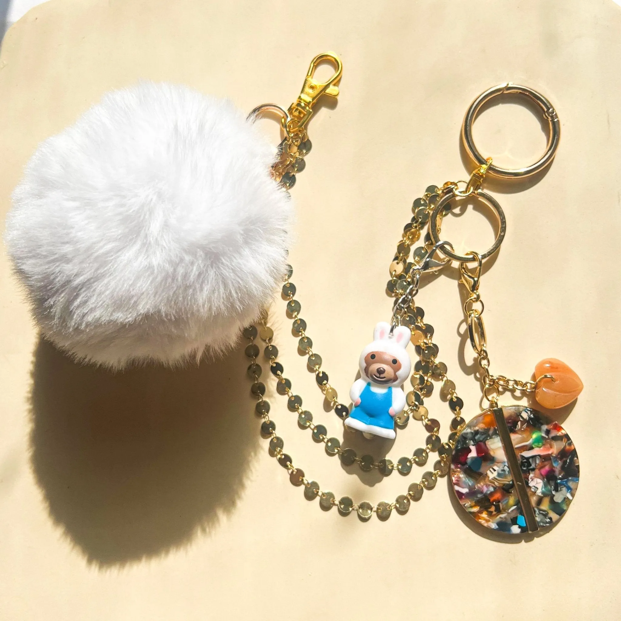 Bag Charms - Business Bunny Set sold by Gather Brooklyn