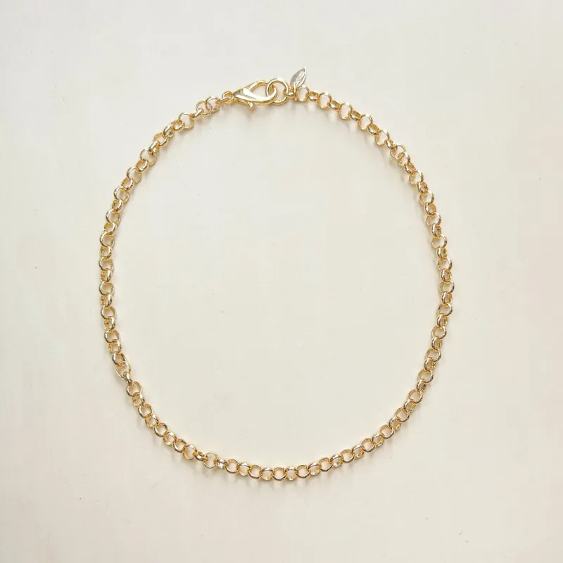 Bellona Rolo Chain - Gold sold by Gather Brooklyn