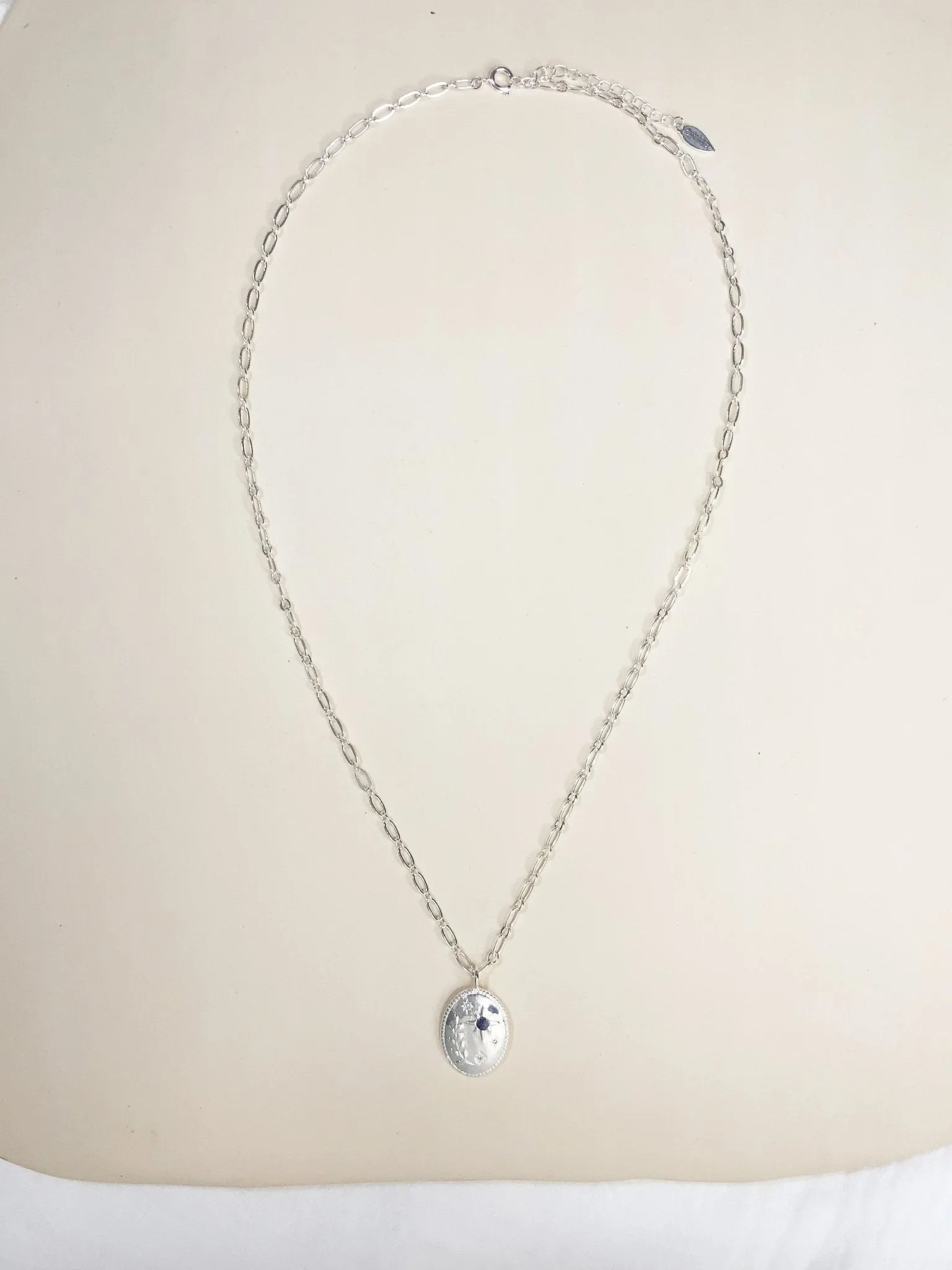 Daphne & Aster Necklace - Silver sold by Gather Brooklyn product image thumbnail 3