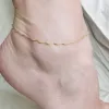 Wavy Anklet sold by Gather Brooklyn