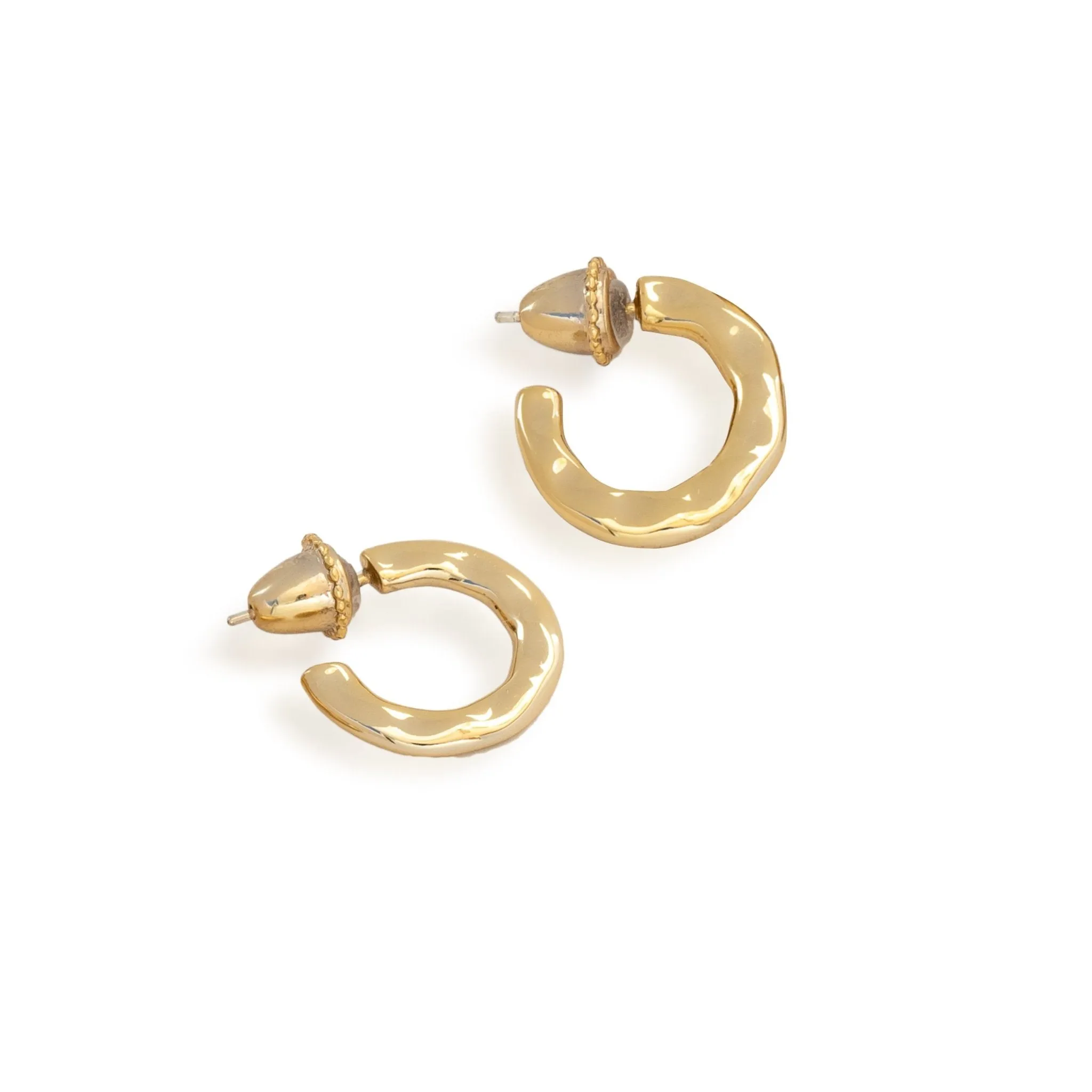 Mari Hoop - Gold sold by Gather Brooklyn