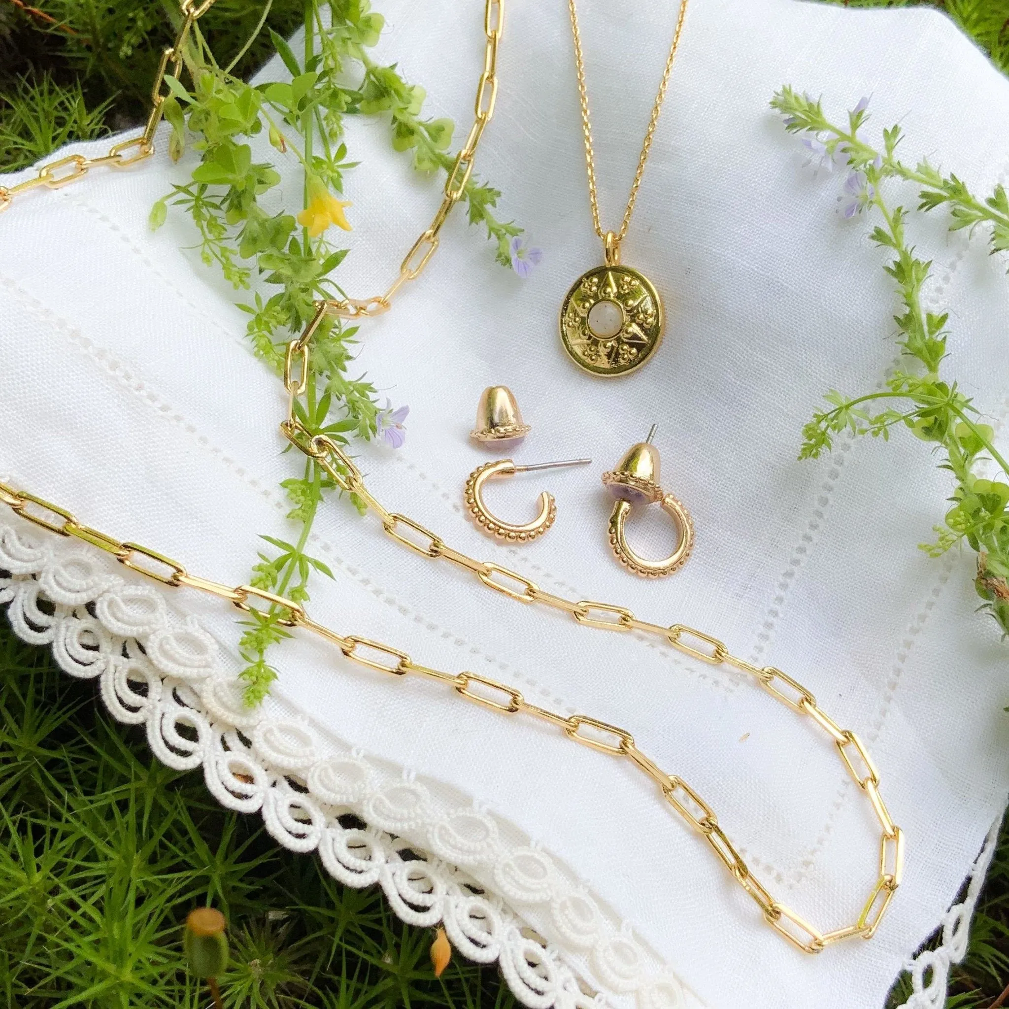 Themis Link Chain - Gold sold by Gather Brooklyn product image thumbnail 5