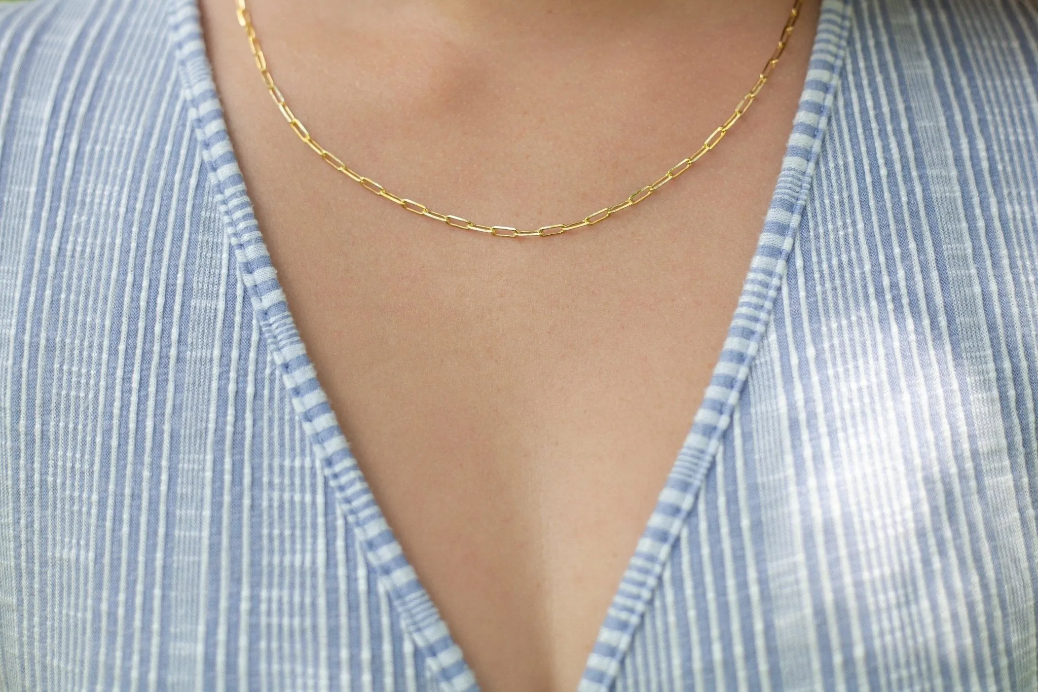 Themis Link Chain - Gold sold by Gather Brooklyn product image thumbnail 4