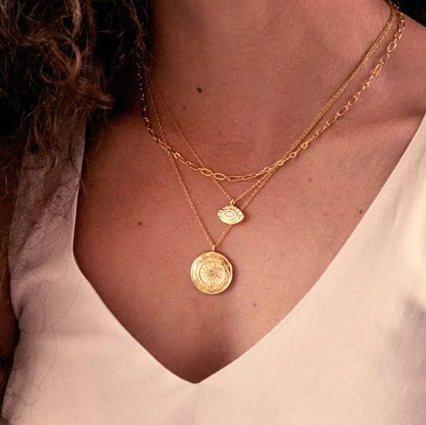 Protector Necklace Trio sold by Gather Brooklyn product image thumbnail 4