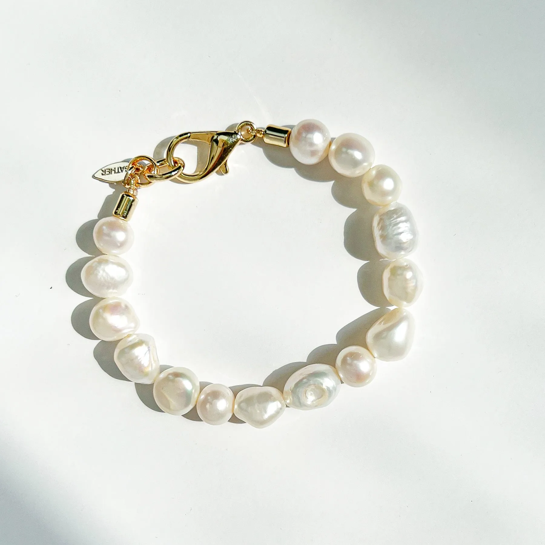 Posy Pearl Bracelet sold by Gather Brooklyn product image thumbnail 2