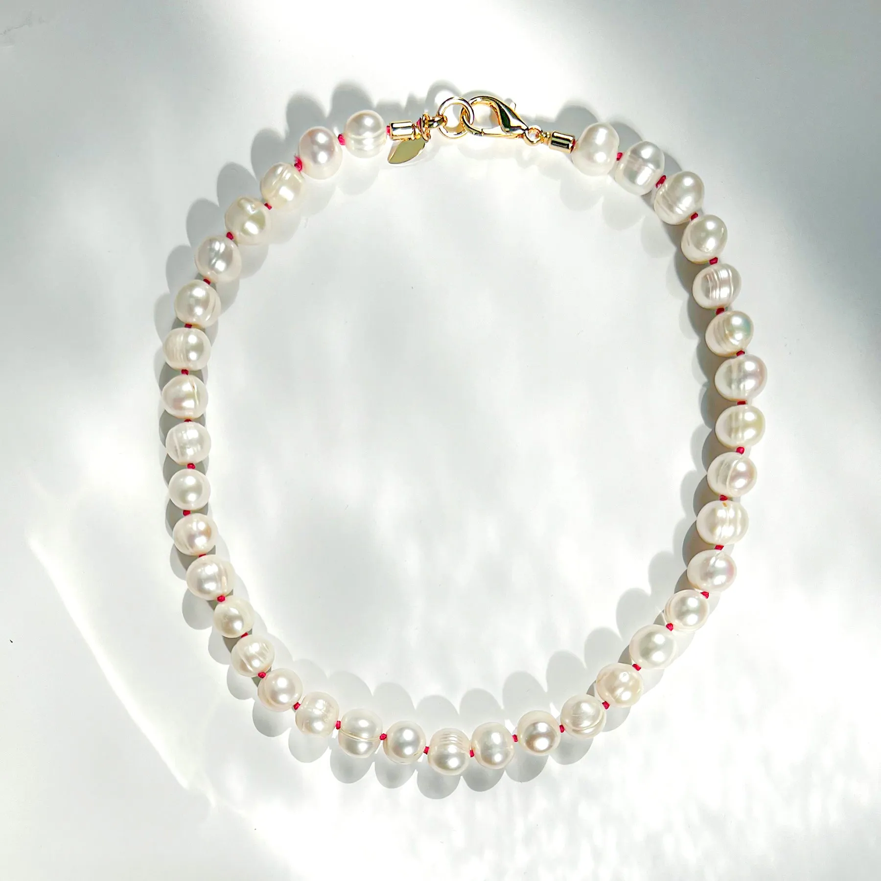 Tulip Pearl Necklace sold by Gather Brooklyn product image thumbnail 2