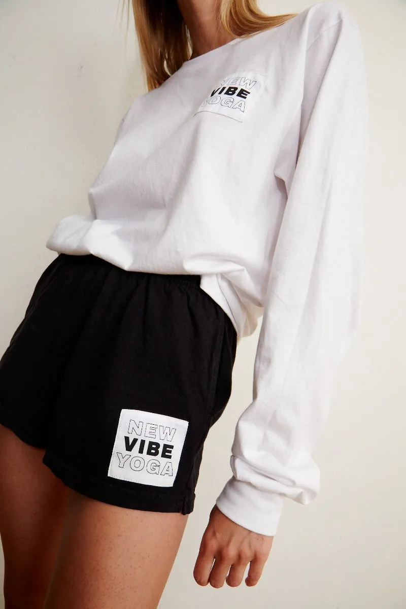 Classic Long Sleeve Tee (White) sold by New Vibe Yoga product image thumbnail 2