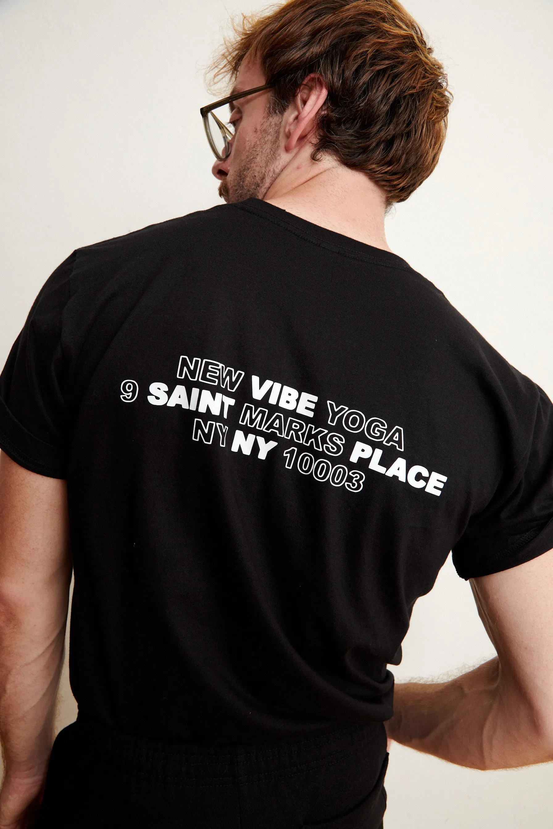Sun Salutation T-Shirt sold by New Vibe Yoga product image thumbnail 2