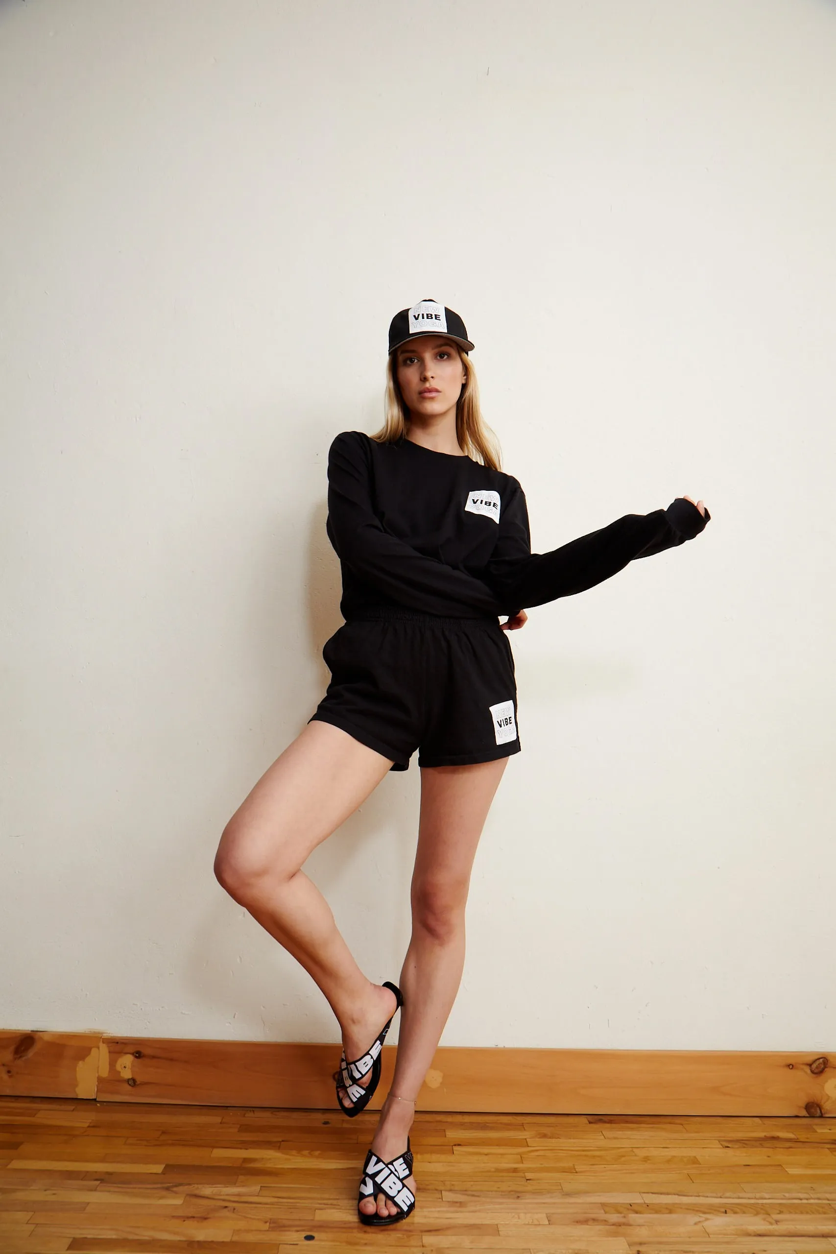 Classic Long Sleeve Tee (Black) sold by New Vibe Yoga