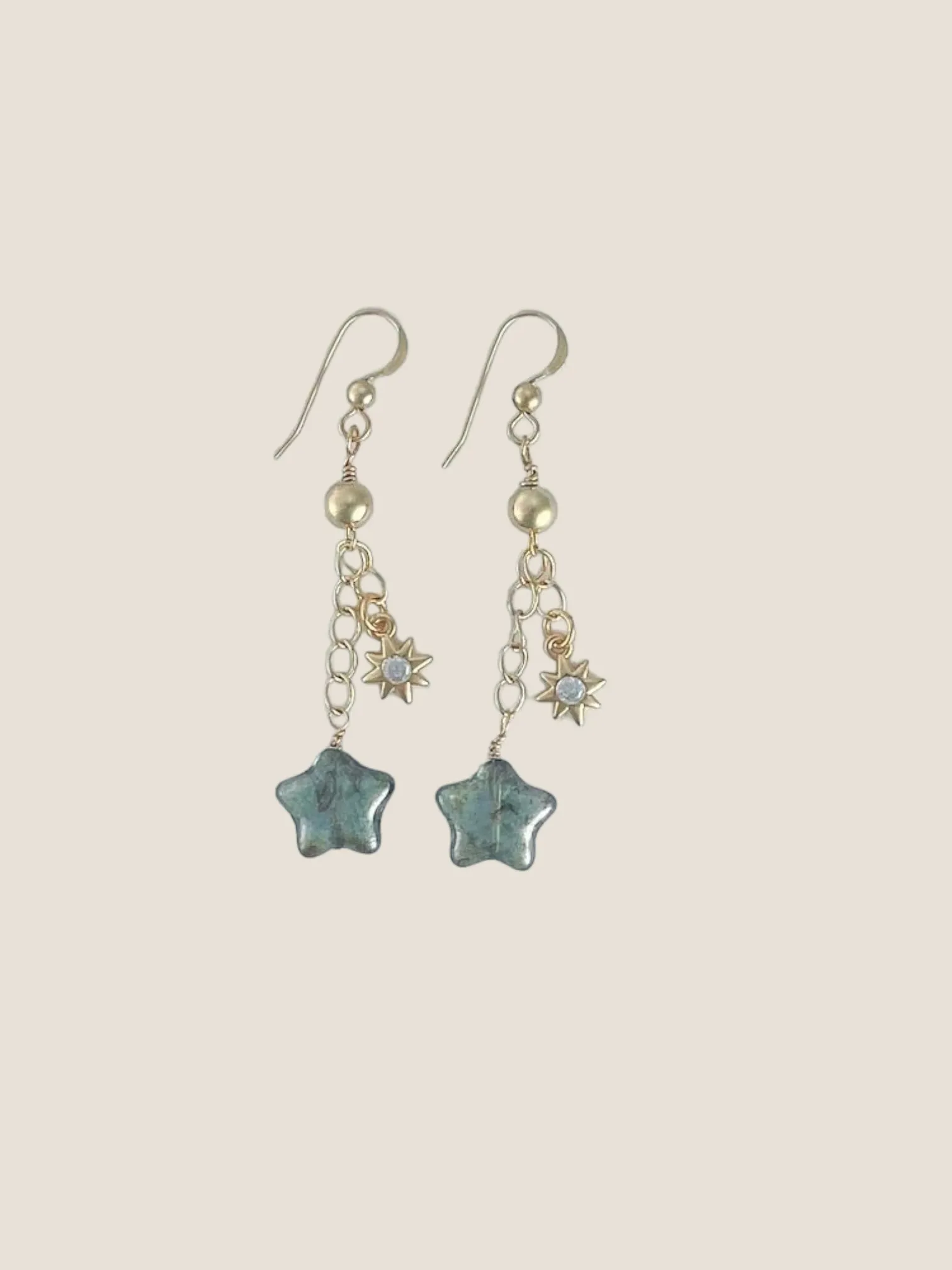 Star Drop Earrings sold by Ordonez Le
