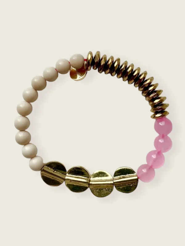 Blush Harmony Bracelet sold by Ordonez Le