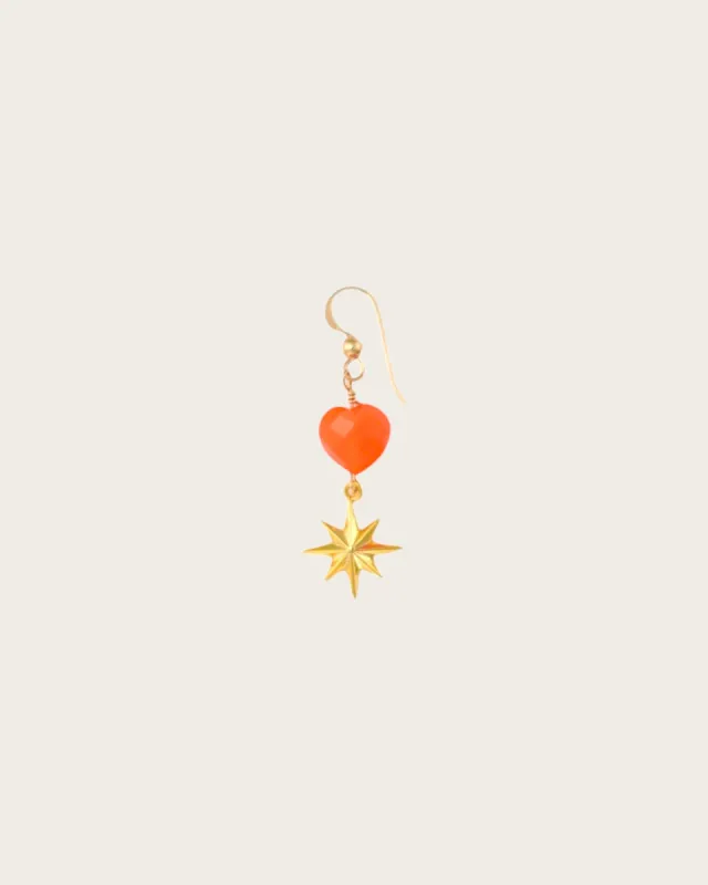Sour Cherry Heart Eardrop sold by Ordonez Le
