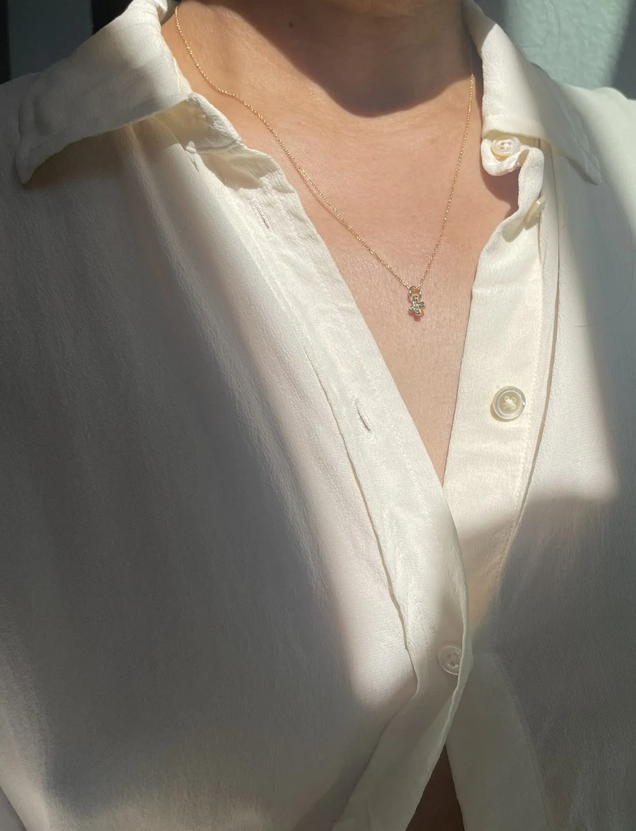 Philomena Gold Cross sold by Ordonez Le product image thumbnail 2